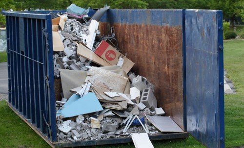 Proper furniture disposal process in a West London home