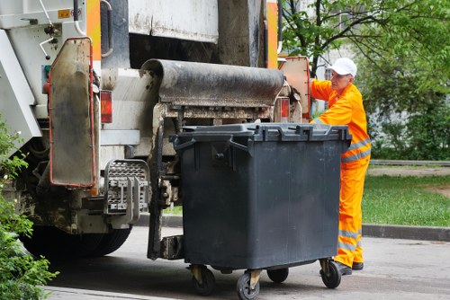 Recycling program in West London