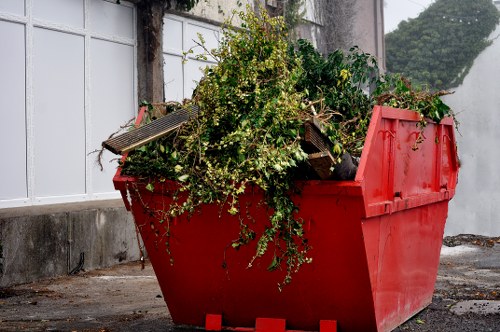 Wide range of items being cleared from a home